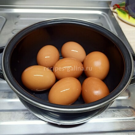 Мытые куриные яйца
